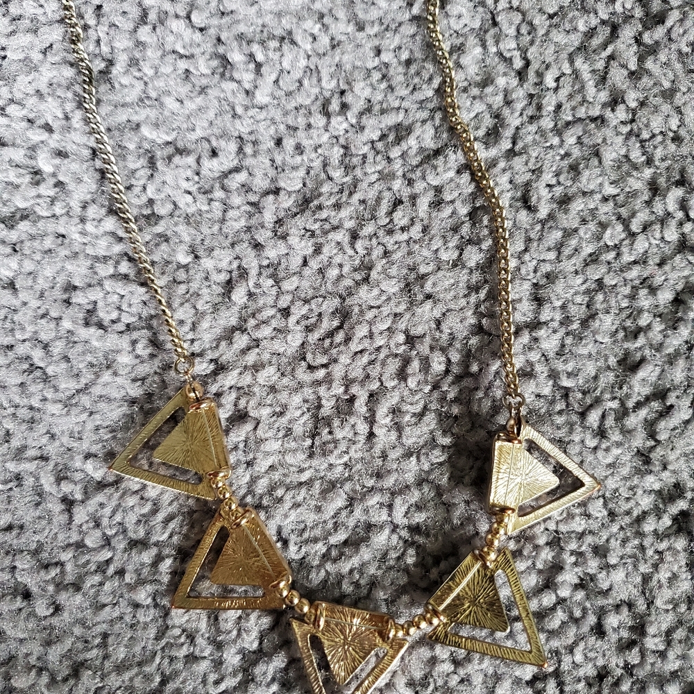Geometric necklace - Picture 3 of 3